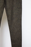 Pattern Legging Black Gold Lines - Jacqueline B Clothing