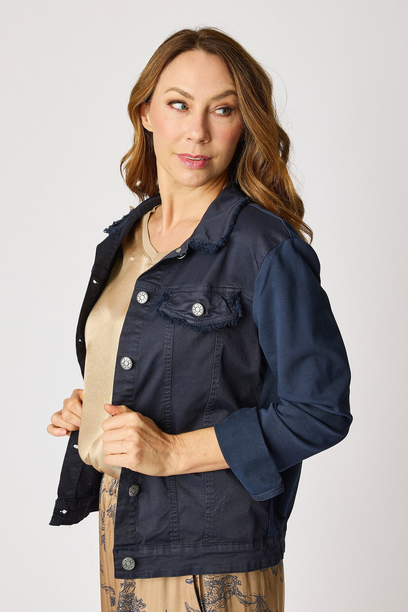 Super Stretch Denim Style Jacket
