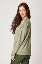 V-Neck Sweater Olive