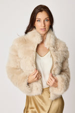 Cream Fur Jacket