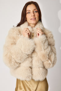 Cream Fur Jacket