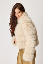 Cream Fur Jacket