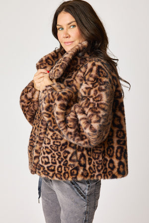 Leopard Fur Jacket