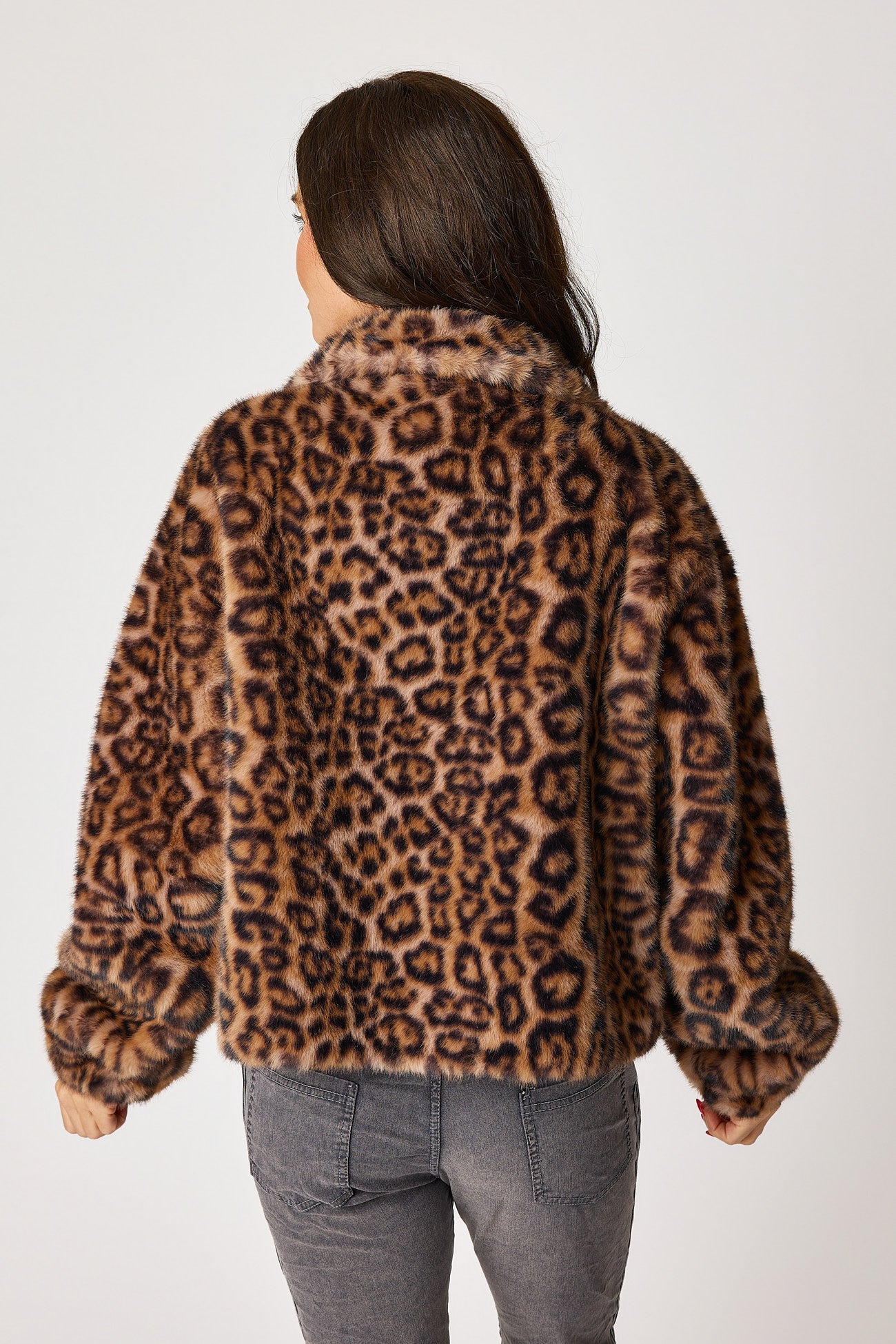 Leopard Fur Jacket