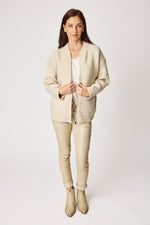 Knit Bomber Jacket