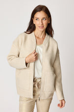 Knit Bomber Jacket