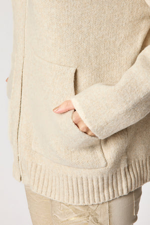Knit Bomber Jacket