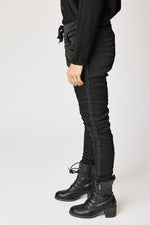 Italian Satin Polished Stretch Pant (4 Colors)