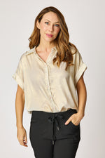 Metallic Blouse (2 Colors)