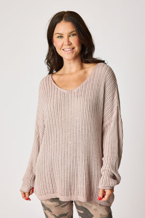 Lightweight Knit Sweater (4 Colors)