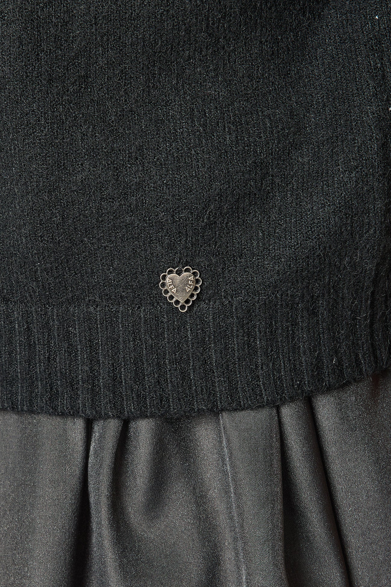 Sweater with Rhinestone Neckline and 3/4 sleeves (3 Colors)