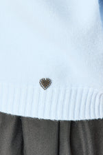 Sweater with Rhinestone Neckline and 3/4 sleeves (3 Colors)