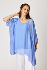 Italian Silk Soft Flowing Top - Jacqueline B Clothing