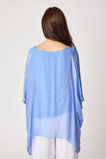 Italian Silk Soft Flowing Top - Jacqueline B Clothing