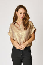 Metallic Blouse (2 Colors)
