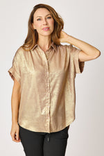 Metallic Blouse (2 Colors)