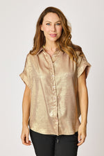 Metallic Blouse (2 Colors)