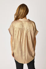 Metallic Blouse (2 Colors)