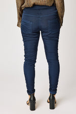 Italian Satin Polished Stretch Pant (4 Colors)
