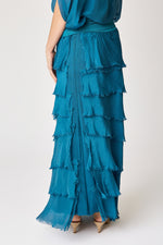 Italian Silk Layered Skirt - Jacqueline B Clothing