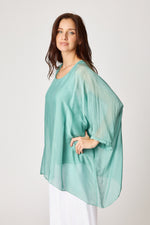 Italian Silk Soft Flowing Top - Jacqueline B Clothing