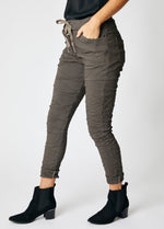 Crisscross Pattern Italian Pants