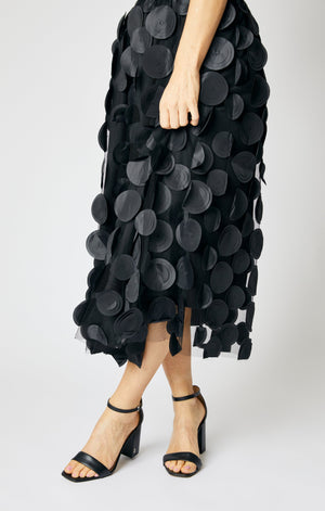 Black Dot Tule Skirt