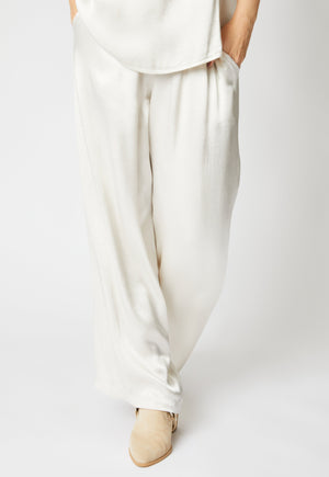 Drawstring Satin Pants