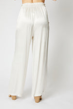 Drawstring Satin Pants