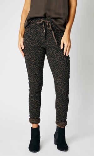 Cheetah Ribbon Pants