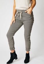 Crisscross Pattern Italian Pants