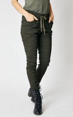 Crisscross Pattern Italian Pants