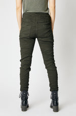 Crisscross Pattern Italian Pants