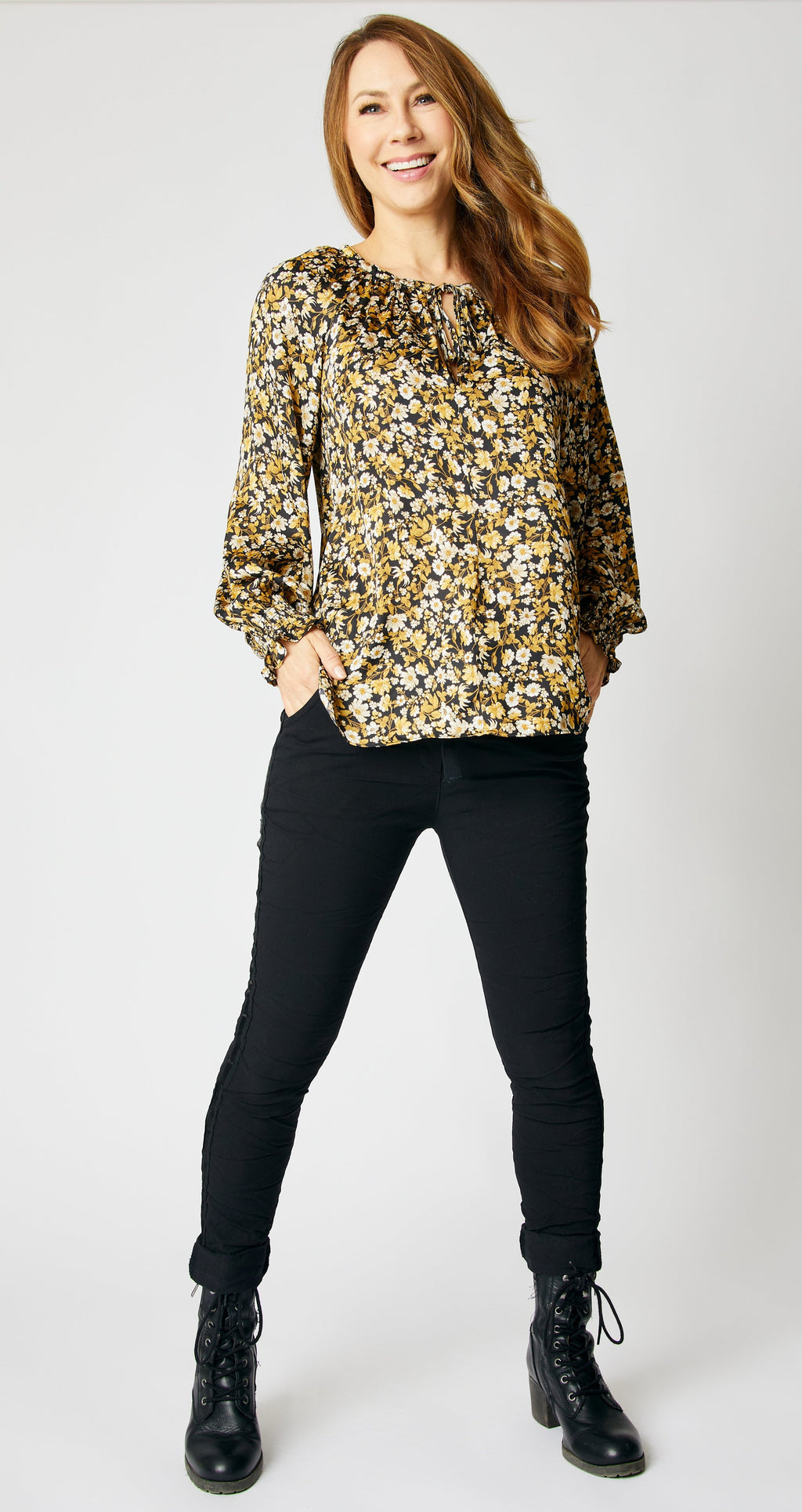 Floral Pattern Blouse