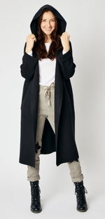 Hooded Sweater Coat