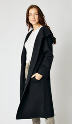 Hooded Sweater Coat