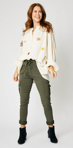 Cargo Italian Stretch Pant (6 Colors)