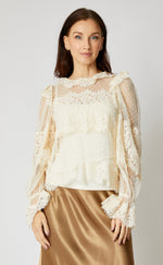 Romantic French Lace Blouse