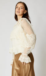 Romantic French Lace Blouse