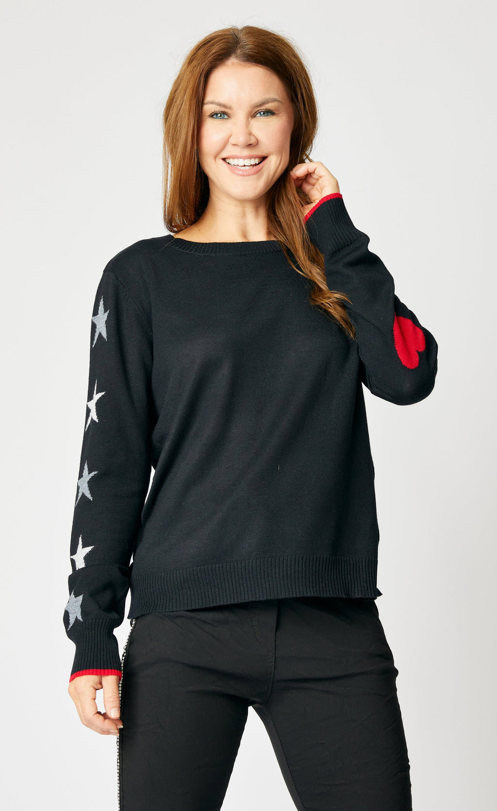 Stars and Hearts Sweater