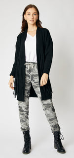 Fringe Cardigan - Jacqueline B Clothing