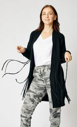 Fringe Cardigan - Jacqueline B Clothing