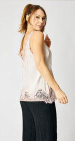 Lace Edge Camisole - Jacqueline B Clothing