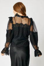 Romantic French Lace Blouse