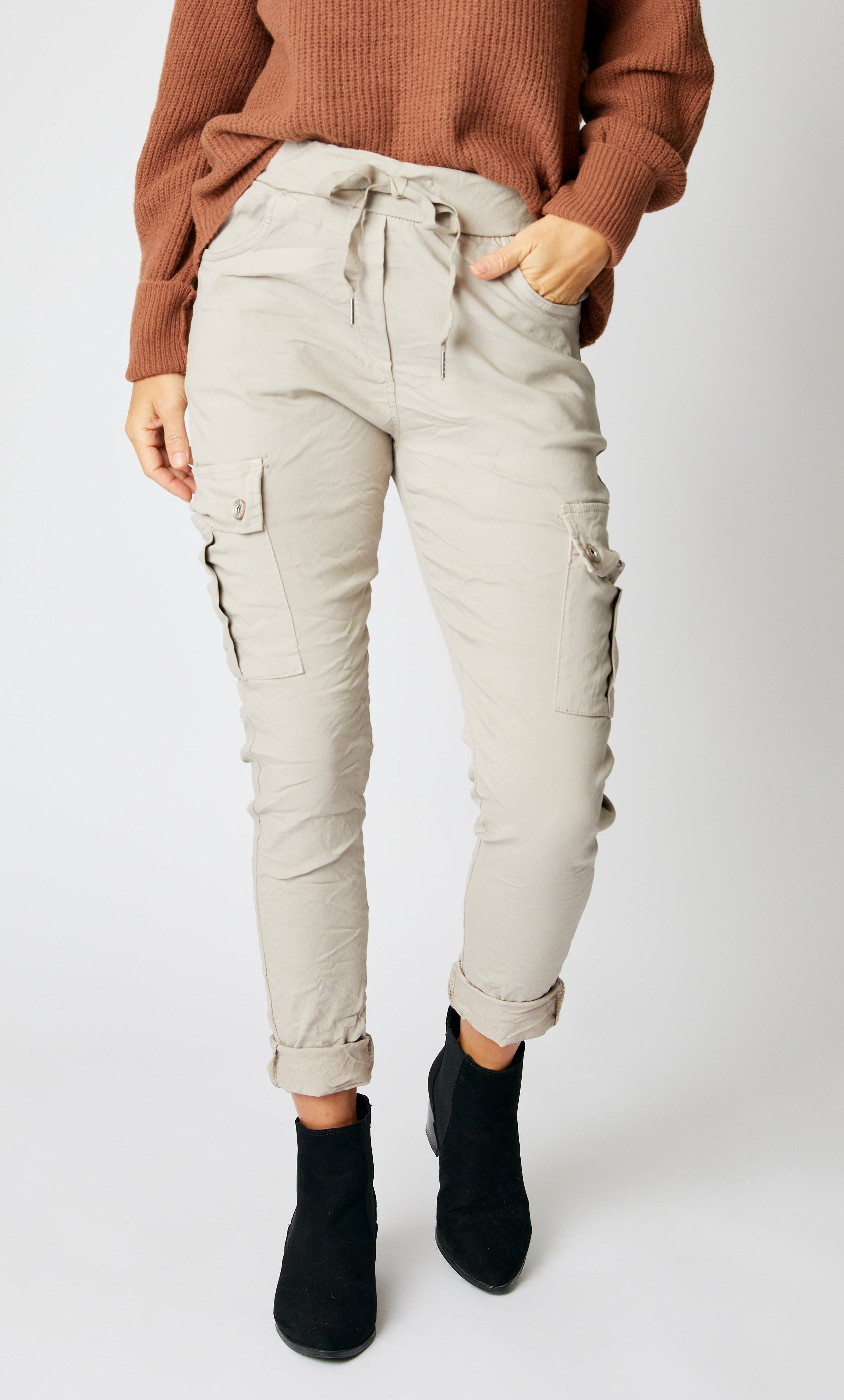 Cargo Italian Stretch Pant (6 Colors)