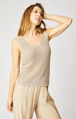 Gold Knit Tank