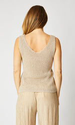 Gold Knit Tank