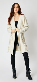 Fringe Cardigan - Jacqueline B Clothing