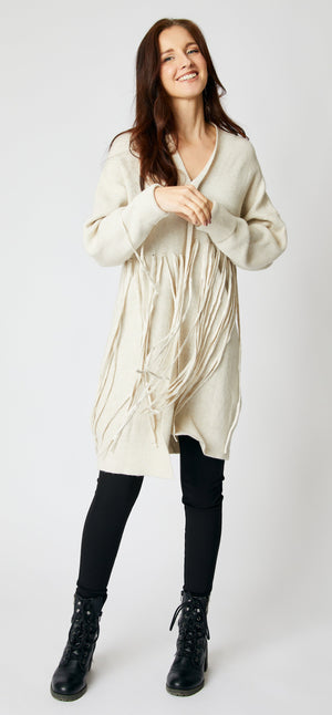 Fringe Cardigan - Jacqueline B Clothing