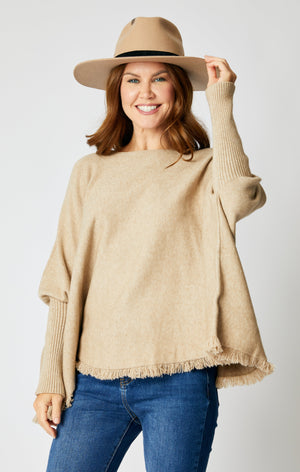 Fringe Trim Sweater